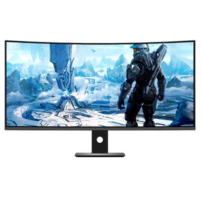 Китай 38 дюймовый изогнутый игровой монитор 3840*1600 100 Гц Lcd Computer Pc Monitor продается