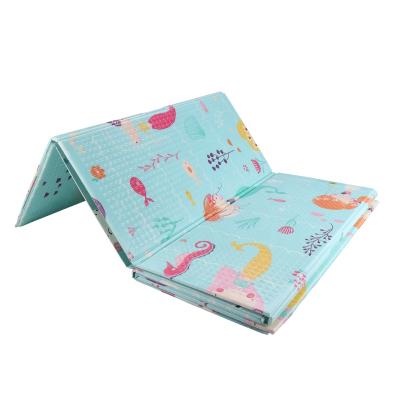China Double Sided Eco-Friendly Folding XPE Mat Play Mat Baby Play Crawling Mat for sale