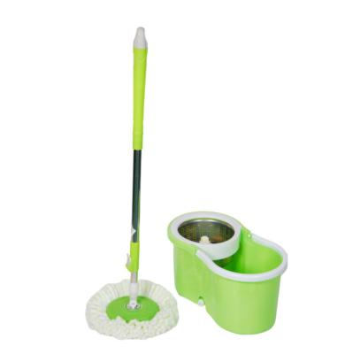China Sustainable Popular Type 360 Rotation Floor Microfiber Twisted Floor Mop Bucket Cleaning Mop for sale