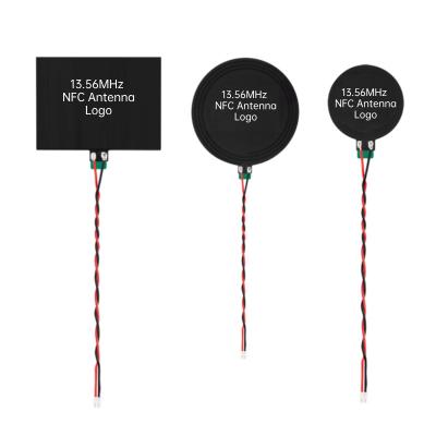 China NFC DEVICE Various Flex 13.56MHz NFC antena Twisted Pair 28AWG Cable ACH(F) 2p jst 1.25 2.54 ipex u.fl Connector Ferrite NFC Antenna for sale