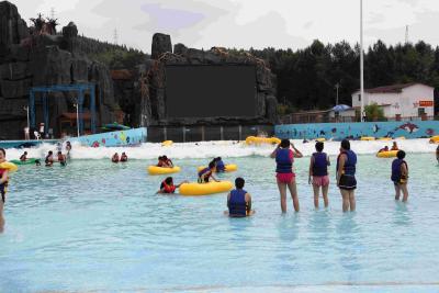 Cina Macchina per le onde all'aperto dello stagno di Wave del parco dell'acqua della vetroresina per spettacolo della famiglia in vendita