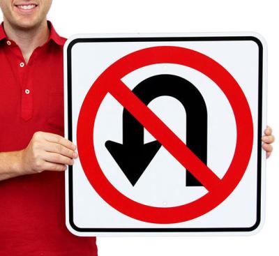 China High Reflective Shine Customized Road Warning MUDCT Road Safety Signs Pavement Signs Aluminum Reflective Panel 3m Outdoor Traffic Sign Products for sale