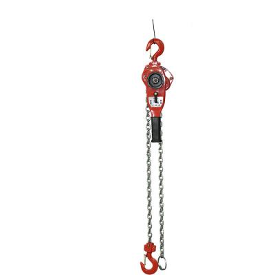 China Construction works HSH-VT3T Screw Geared Chain Hoist 1.5M Mini Lever Hoist 3 Ton Tripod Hoist for sale