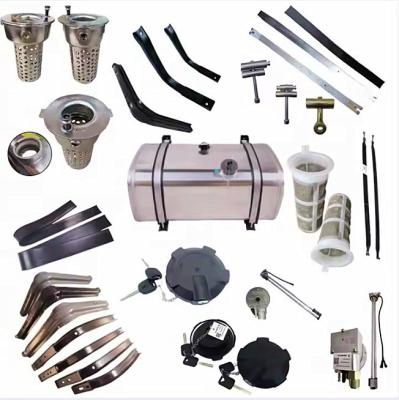 China Shacman Truck Parts Aluminum Alloy Fuel Tank Assembly DZ91259550600/DZ9114552790 with 400L/600L for Delong Truck Replacement for sale