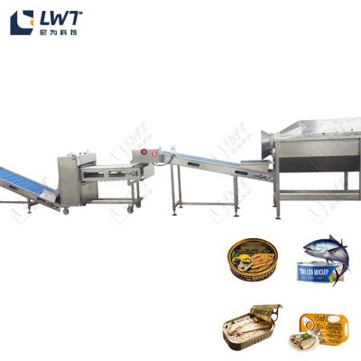 China Canned fish production line Yellow croaker canned processing equipment for sale