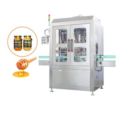 China Npack 304ss Of 316ss Materiaal Volledige automatische honing vulde jam pot vulmachines Te koop