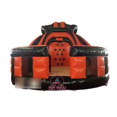 China Indoor Inflatable Bouncer Rental Inflatable Slide Outdoor Party Playground Bounce House And Slide With Basketball Hoop for sale