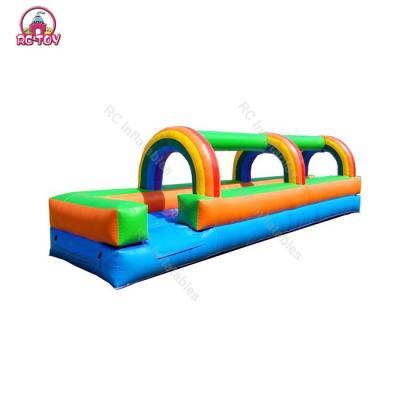 China Rental Party Inflatable Slide Long And Inflatable Outdoor Inflatable Water Slide Adult Kids Slide Slide For Sale for sale