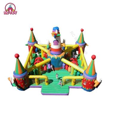 China Party Rental Outdoor Events Giant Inflatable Adults Bounce Inflatable House Playground Inflatable Amusement Park Funcity for sale