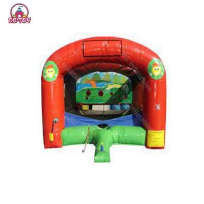 China Party Chip Shot Game Portable Outdoor Interactive Rental Inflatable Golf Aims Inflatable For Sale for sale