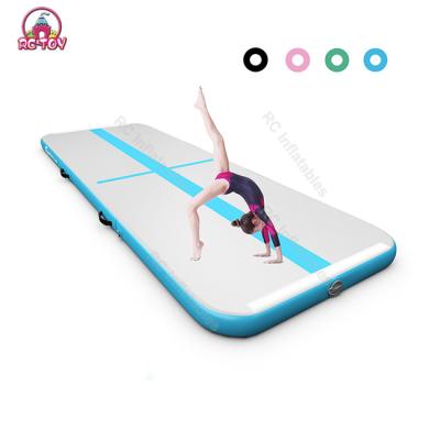 China Factory price 4m/5m/6m/8m/10m/12m inflatable air track rental inflatable air tumble floor mat inflatable air track for training for sale