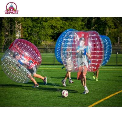 China Human Color Inflatable Body Mix PVC Toy Bumper Ball Inside Bubble Soccer Ball Suit Bumper Ball for sale