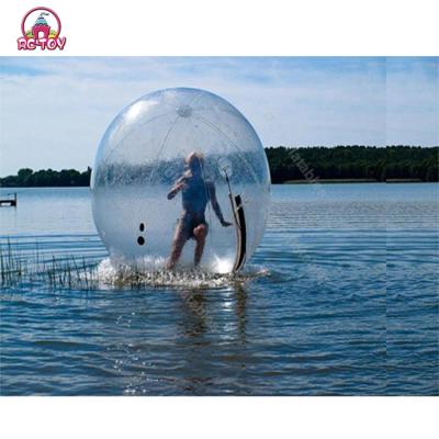 China Free Space Inflatable Toy Wholesale Water Walking Ball Inflatable Floating Pool Balls For Sale for sale