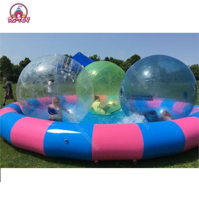 China TPU /PVC Toy Inflatable Water Swimming Pool Ball Inflatable Bubble Water Walking Inflatable Floating Human Ball For Sale for sale