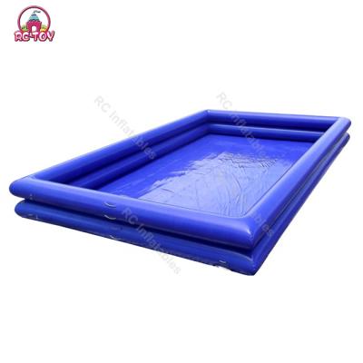 China Custom Giant Party Kids Inflatable Water Swim Pool Commercial Outdoor Adult Inflatable Swimming Pool Rental for sale
