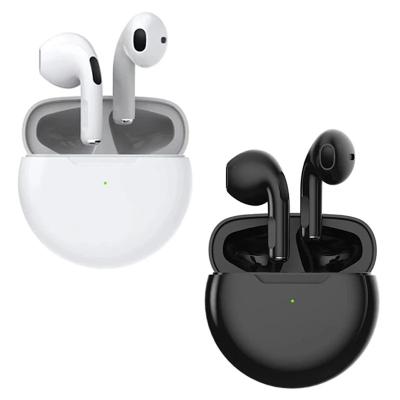 China hot sale Ture Wireless Stereo Pro In-Ear 6 Headphones With Touch Control Headsets Pro 6 4 5 Microphone Gaming Earbuds for sale