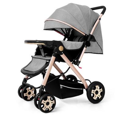 China Cheap Baby Carrier Baby Travel Price Baby Pram Trolley 3 in 1 Multifunctional Baby Stroller with Baby Carry Basket for sale