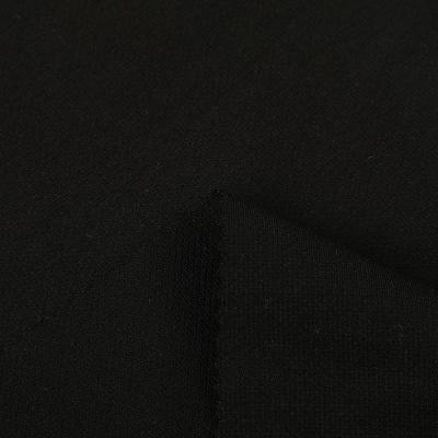 China France style eco-friendly solid knit yarn dyed brocade knit spandex viscose nylon fabric for dress for sale