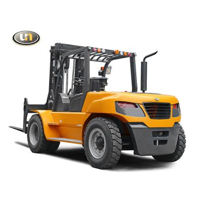 China China Forklift Brand Top Un 8 Ton Diesel Forklift Isuzu Engines 1220*175*75mm for sale