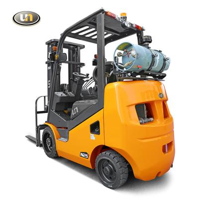 China Cushion Tire Electric Forklift 2.5 Ton 2500kg 1070*125*40mm for sale