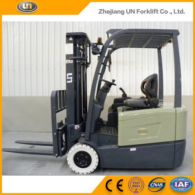 China Hot Sale Most Popular 3 Wheels 1.6 Ton Function Of Electric Forklift Truck 1600kg for sale