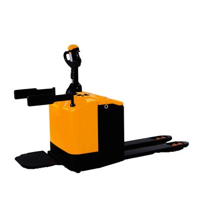 China 2 Ton Mini Electric Pallet Truck 1150*185*55mm for sale
