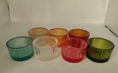 China factory supplier for Glass Candle Tealight Holders for sale