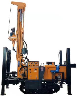 China Construction works Mobile Water Well Drilling Rig Machine 200m Drilling Rig Manufacturer for sale