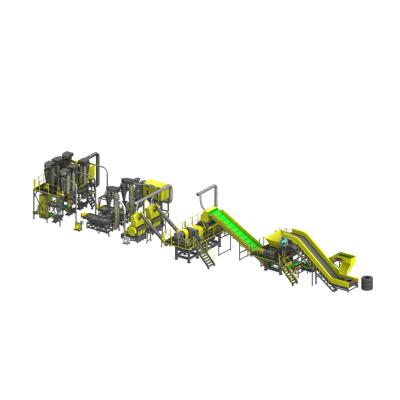 China Construction works Waste Tire Recycling Machinery Factory Direct Sales for sale