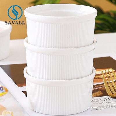China Einfacher Porzellan-Nachtisch rollt 7.5cm bis 10.5cm zu verkaufen
