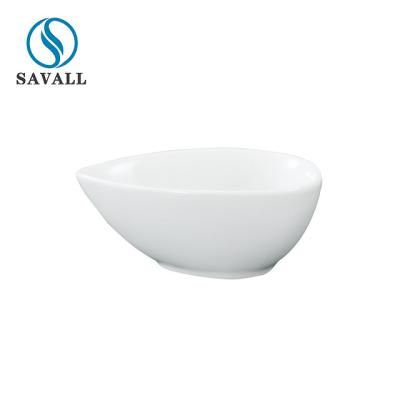 China Unregelmäßig geformter Oven Safe Porcelain Snack Bowls-Kratzer beständig zu verkaufen