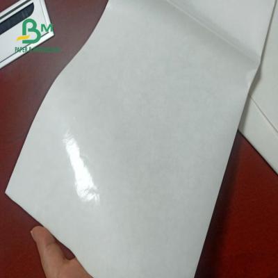 China High Grease Resistance 60gsm Bursting PE Bleached Kraft Paper For Tray Liner for sale