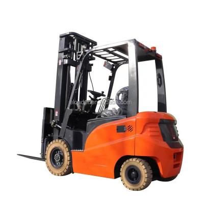 China Hotels CE ISO Certification 2.5 Ton Electric Forklift 3M 6 M Electric Forklift With Attachment Factory Direct Sales for sale
