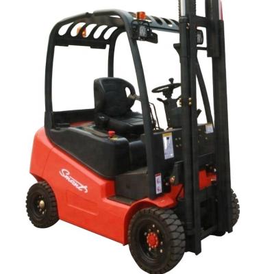 China Factory hot sale mini electric forklift four wheel lifting 2 ton small electric forklift pusher for sale