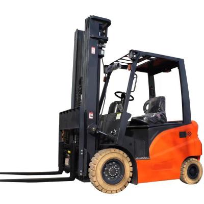 China Hotels Factory Forklift CPD25 2.5ton 6m Height Electric Lifting Solid Tire Non-Marking Forklift Model for sale