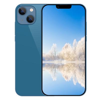 China Dual SIM Card New Unlocked Smartphone i13Pro With Original Dual SIM Card Face ID Unlock Android11 12GB 512GB Celulares Waterproof Play for sale