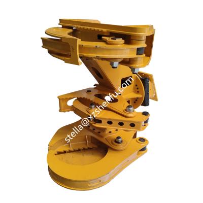 China Tree Shear Grapple Truss Excavator with Rotator for sale