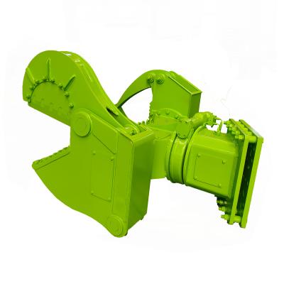 China Excavator Hydraulic Shaft Shears Construction Material Stores Backhoe Digger Accessories for sale