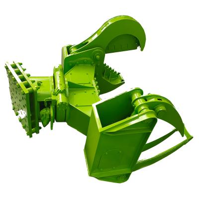 China Construction Material Stores Hydraulic Excavator Attachment Of Shaft Shears Fit For 12-20T for sale