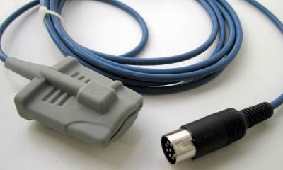 China Weiche Spitze Datascope-_Adult Silikons, Sensor Masimo Tech_0060-00-0026-01-spo2 Esprit des LÄRMS 8-Pin zu verkaufen
