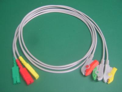 Κίνα LL Bionet, Datex, Siemens, Γερμανία-Hellige, Kontron, Goldway, S&W (Artema) για το καλώδιο ECG προς πώληση