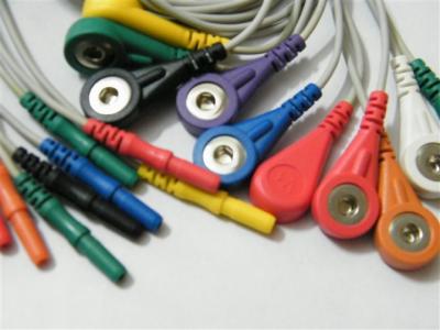 China Din 1.5 Style Normal Holter Lead wires for sale
