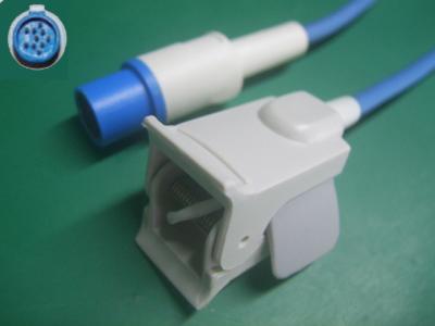 China Erwachsener Sensor des Finger-Sensors 10pin_Hellige_spo2 zu verkaufen