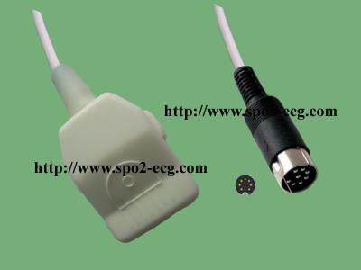 China Lärm 7pin>>Masimo 6pin mit Masimo Tech_Schiller Argus Pro, Adapterkabel Argus LCM_ spo2 zu verkaufen
