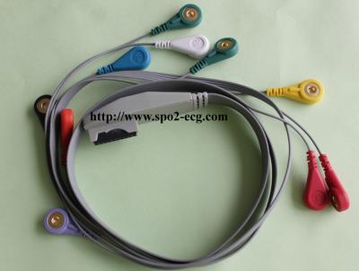 China Cable y leadwires, broche del registrador ECG del holter de Meilin/Mortala/Philips en venta