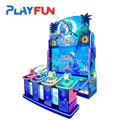China 71 inch Big Screen Duo Lottery Game Machine Vissen Verlossing Game Machine Te koop