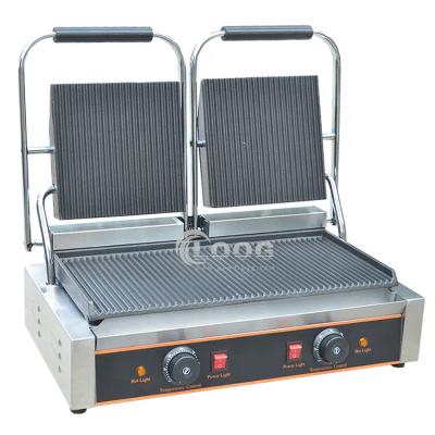 China Restaurnts 2016 High Quality Double Contact Grill Commercial Electric Contact Grill with Factory Price for sale