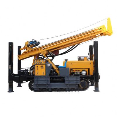 China Construction works Crawler Mounted Portable Mine Water Well Drilling Rig Water Well Drilling Rig Machine 500m for sale