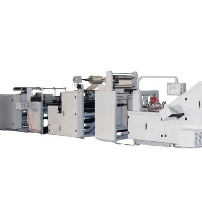 China food & Beverage Factory Food High Speed Sharp Bottom Paper Bag Making Machinery Supplier High Speed for sale