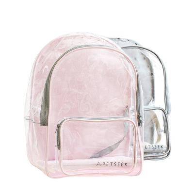 China Petseek Small Breathable Travel Carry Bag Carriers Backpack Cat Dog Pet Carrier For Pet for sale